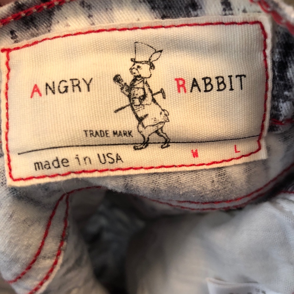 Angry Rabbit (25) skinny patterned jeans - Picture 5 of 6